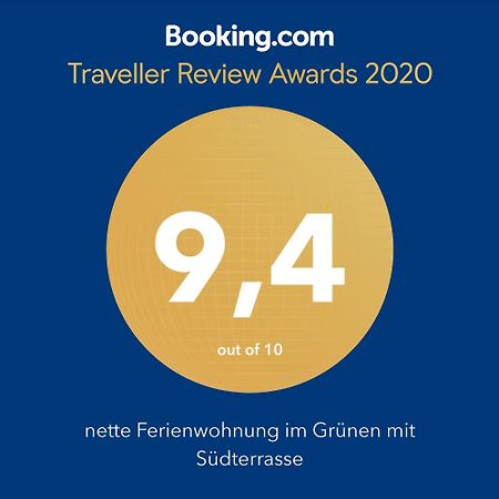 Nette Ferienwohnung Mit Eigenem Eingang Und Sonnenterrasse Idstein Esterno foto